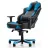 Fotoliu Gaming DXRacer Work GC-W0-NB-Y2, Metal,  Piele eco,  Gazlift,  150 kg,  165-185 cm,  Negru,  Albastru