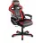 Fotoliu Gaming AROZZI Milano Black/Red, Metal,  Piele artificiala,  Gazlift,  95 kg,  160-180 cm,  Negru,  Rosu