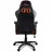 Fotoliu Gaming AROZZI Verona V2 Black/Orange, Metal,  Piele eco,  Gazlift,  105 kg,  160-180 cm,  Negru,  Oranj