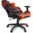 Fotoliu Gaming AROZZI Verona V2 Black/Orange, Metal,  Piele eco,  Gazlift,  105 kg,  160-180 cm,  Negru,  Oranj