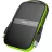 Жёсткий диск внешний SILICON POWER Armor A60 Black/Green, 1.0TB, USB3.2