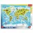 Jucarie TREFL Pazzle Harta mondiala cu animale,  World map with animals (31340)