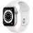 Smartwatch APPLE Watch Series 6 GPS,  40mm Silver Aluminum Case with White Sport Band,  MG283 GPS, iOS 14+,  Retina LTPO OLED,  1.57",  GPS,  Bluetooth 5.0,  Argintiu,  Alb