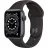 Smartwatch APPLE Watch Series 6 GPS,  40mm Space Gray Aluminum Case with Black Sport Band,  MG133 GPS, iOS 14+,  Retina LTPO OLED,  1.57",  GPS,  Bluetooth 5.0,  Gri inchis,  Negru