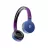 Casti cu microfon Cellular Line MUSICSOUND Purple Blue, Bluetooth