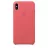 Husa APPLE Original iPhone XS Max Leather Case Peony Pink