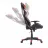 Fotoliu Gaming Lumi CH06-1 Black/Red, Metal,  Piele artificiala,  Gazlift,  150 kg,  Negru,  Rosu