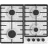 Варочная газовая панель GORENJE GT642SYW, 4 конфорки,  Закаленное стекло,  Электроподжиг,  Белый, Черный