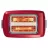 Тостер BOSCH TAT3A014, 980 Вт,  2 тоста,  6 степеней обжаривания,  Механическое управление,  Красный