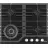 Варочная газовая панель WOLSER WL- F 6402 GT IC  Rustic Black, 4 конфорки,  Wok-конфорка,  Закаленное стекло,  Электроподжиг,  Черный