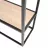 Raft DP ATHENA 1, Metal,  PAL melaminat,  Negru,  Stejar laptos, 210 x 80 x 30