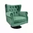 Fotoliu de birou DP Imperial ~Velvet, Stofa,  Verde,, 97 x 90 x 80