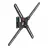 Suport perete BARKAN BM320 BLACK SWIVEL, 13"-65",  -5°, +15°,  400x400,  40 kg,  Negru