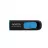 USB flash drive ADATA UV128 Black-Blue, 256GB, USB3.1