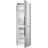 Холодильник ATLANT ХМ 4621-141, 324 л,  Ручное размораживание,  Капельная система размораживания,  186.8 см,  Нержавеющая сталь, A+