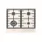 Plita incorporabila cu gaz Gefest ПВГ 1214-01 K81, 4 arzatoare,  Sticla calita,  Ivory