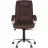 Fotoliu de birou DP Elly chrome ECO 31, Fotoliu de birou,  Piele Eco,  Gazlift,  Maro, 112-122 x 63 x 69.5