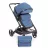 Carucior Kikka Boo Stroller 2 in 1 Amulett Dark Blue, Pentru plimbare,  6-36 luni,  9.5 kg,  Albastru inchis
