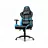 Fotoliu Gaming Cougar ARMOR ONE Black/Sky Blue, Metal,  Piele PVC,  Gazlift,  120 kg,  145-180 cm,  Negru,  Albastru deschis