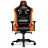 Fotoliu Gaming Cougar ARMOR TITAN Black/Orange, Metal,  Piele PVC,  Gazlift,  160 kg,  160-195 cm,  Negru,  Oranj