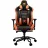 Fotoliu Gaming Cougar ARMOR TITAN PRO Black/Orange, Metal,  Piele eco,  Gazlift,  160 kg,  160-195 cm,  Negru,  Oranj