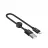 Кабель Hoco X35 PREMIUM CHARGING DATA CABLE FOR LIGHTNING(L=0.25M) BLACK, HOCO