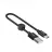 Cablu Hoco X35 PREMIUM CHARGING DATA CABLE FOR LIGHTNING(L=0.25M) BLACK, Cables