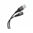 Cablu Hoco HOCO X38 Cool Charging data cable for Lightning Black