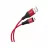 Cablu Hoco HOCO X38 Cool Charging data cable for MicroUSB, Red
