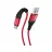 Cablu Hoco HOCO X38 Cool Charging data cable for Type-C Red