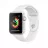 Smartwatch APPLE Watch 3 38mm/Silver Aluminium Case With White Sport Band,  MTEY2 GPS Silver, OLED,  GPS,  GNSS,  Bluetooth 4.2,  Argintiu,  Alb