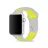 Bratara pentru ceas VPG Sport Apple watch strap  silica gel 42/44 M/L Gray Yellow