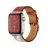 Ремешок браслет для часов VPG RHEA SERIES REAL LEATHER IWATCH STRAP RED  40MM