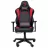 Fotoliu Gaming Bloody GC-330 Black/Red, Metal,  Piele eco,  Gazlift,  150 kg,  Negru,  Rosu