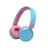 Casti cu fir si microfon JBL JR310BT KIDS ON-EAR BLUE, Bluetooth