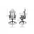 Fotoliu Gaming NobleChairs Epic NBL-PU-BLA-004 White, User max load up to 120kg / height 165-180cm