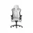 Игровое геймерское кресло NobleChairs Epic NBL-PU-BLA-004 White, User max load up to 120kg / height 165-180cm