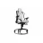 Fotoliu Gaming NobleChairs Epic NBL-PU-BLA-004 White, User max load up to 120kg / height 165-180cm