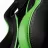 Fotoliu Gaming NobleChairs Epic NBL-PU-SPE-001 Sprout Edition, Metal,  Piele eco,  Gazlift,  120 kg,  165-180 cm,  Negru,  Verde