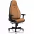 Fotoliu Gaming NobleChairs Icon NBL-ICN-RL-CBK Cognac/Black Real Leather, Metal,  Placaj,  Spuma poliuretanica,  Piele naturala,  Gazlift,  150 kg,  165-190 cm,  Cognac,  Negru