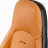 Fotoliu Gaming NobleChairs Icon NBL-ICN-RL-CBK Cognac/Black Real Leather, Metal,  Placaj,  Spuma poliuretanica,  Piele naturala,  Gazlift,  150 kg,  165-190 cm,  Cognac,  Negru