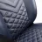 Fotoliu Gaming NobleChairs Icon NBL-ICN-RL-CBK Midnight Blue Real Leather, Metal,  Placaj,  Spuma poliuretanica,  Piele naturala,  Gazlift,  150 kg,  165-190 cm,  Albastru inchis