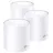 Router wireless TP-LINK Deco X20(3-pack), Dual band,  Gigabit,  1800 Mbps,  Alb