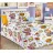 Lenjerie de pat Cottony Comanda, Pentru copii,  Bumbac,  Multicolor