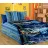 Lenjerie de pat Cottony Neon, Pentru copii,  Bumbac,  Albastru