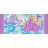 Lenjerie de pat Cottony Printesa, 1 persoana,  Percale,  Violet, 215 x 150,  50 x 70