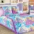 Lenjerie de pat Cottony Printesa, Pentru copii,  Percale,  Albastru deschis,  Violet, 145 x 110,  50 x 50