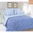 Lenjerie de pat Cottony Gabrielle, 2 persoane,  Percale,  Albastru,  Albastru deschis