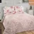 Lenjerie de pat Cottony Daniela, 2 persoane,  Satin,  Roz