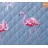 Cuvertura Cottony Flamingo, Cuvertura,  Percale,  Albastru,  Roz, 140 x 200